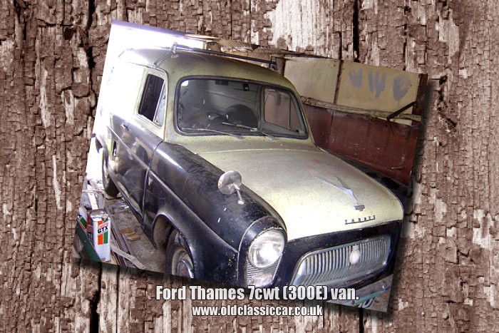 Frontal view of the Ford